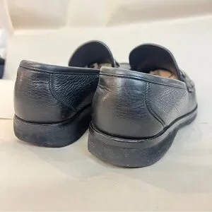 Salvatore Ferragamo | Shoes | Black Leather Mens Slipon  display picture 1